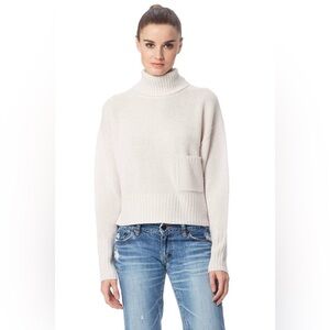 360 Cashmere Isilda Turtleneck Sweater in Lunar